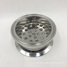 Stainless Steel Perforated Plate Net Filter Element Sanitary Filter